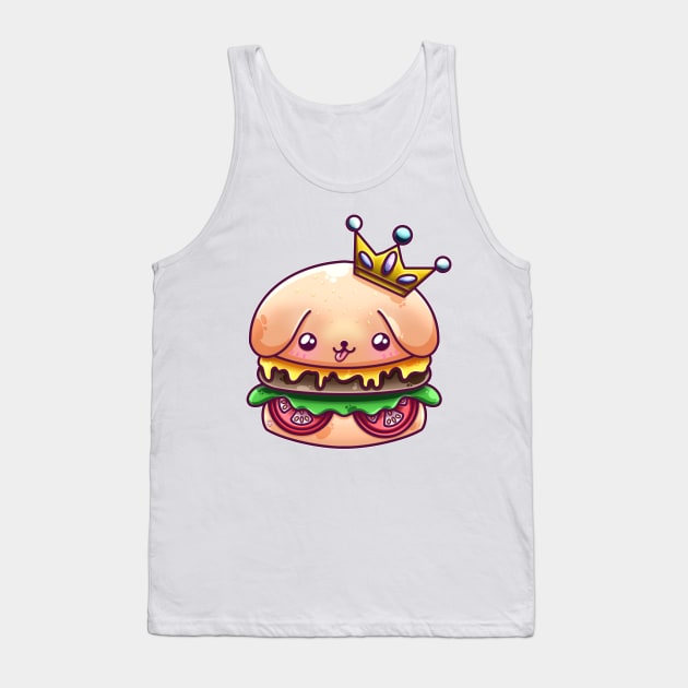 Burger King Puppy Tank Top by The Gumball Machine